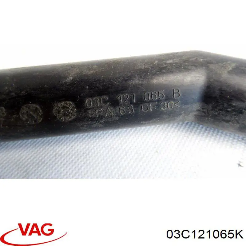Przewód (króciec) pompy wodnej odbiorczy VAG 03C121065K cena, od 12,78 USD