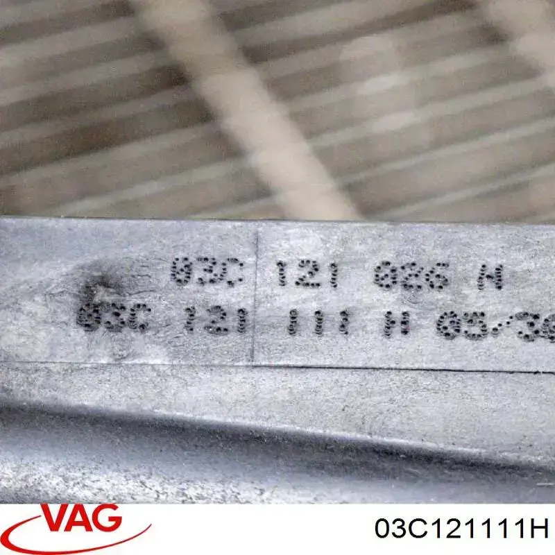 Do koszyka 03C121111H VAG Obudowa termostatu