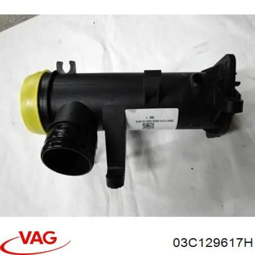 03C129617H VAG Wlot powietrza do filtra powietrza