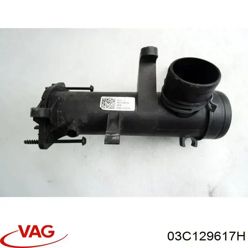 Wlot powietrza do filtra powietrza VAG 03C129617H cena, od 41,38 USD