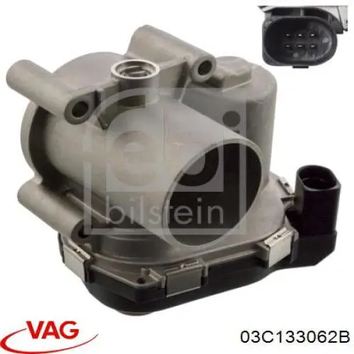 Przepustnica, komplet VAG 03C133062B cena, od 104,04 USD