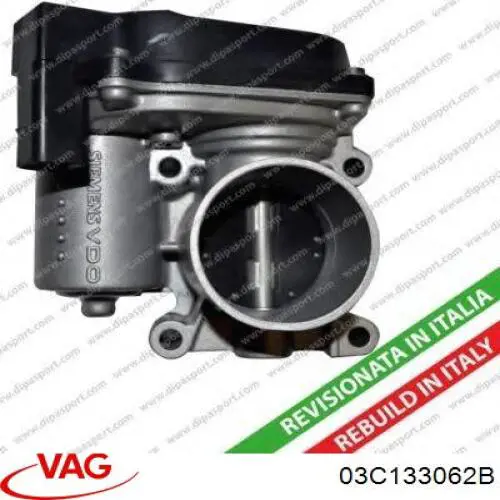Do koszyka 03C133062B VAG Przepustnica, komplet