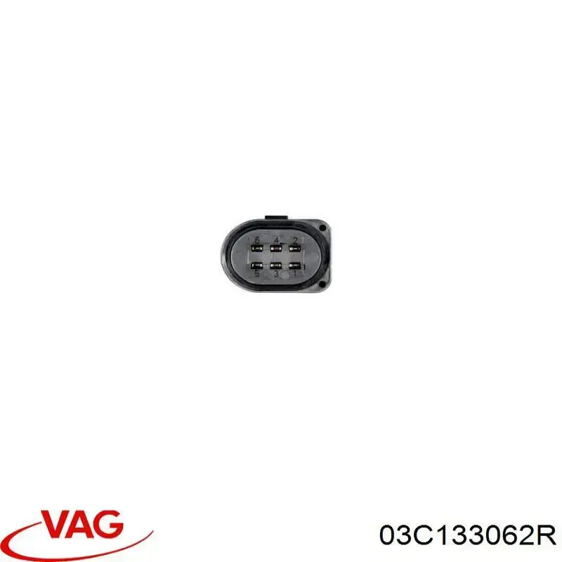 Przepustnica, komplet VAG 03C133062R