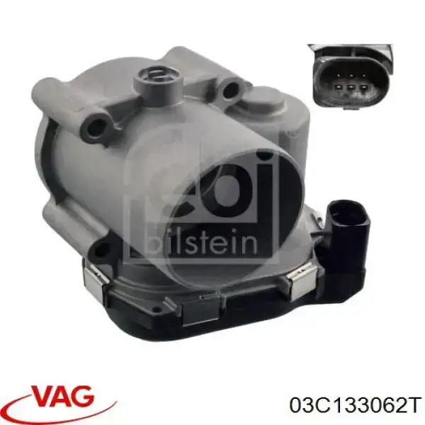 03C133062T VAG Przepustnica, komplet