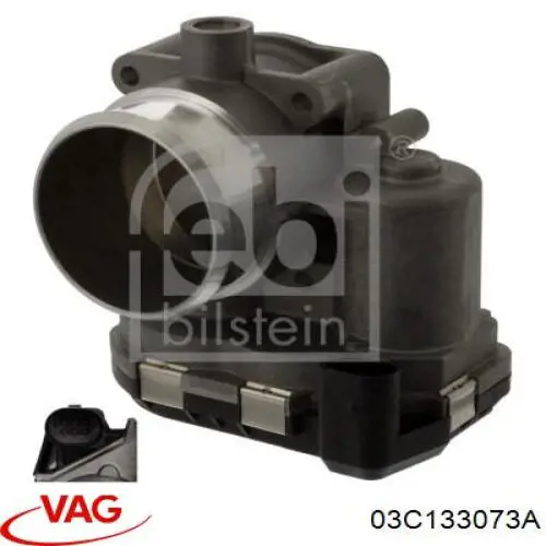 Uszczelka przepustnicy VAG 03C133073A