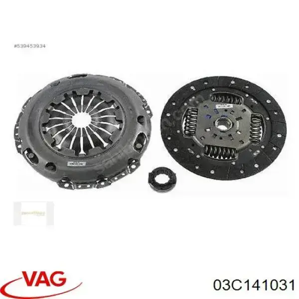 03C141031 VAG Tarcza sprzęgła