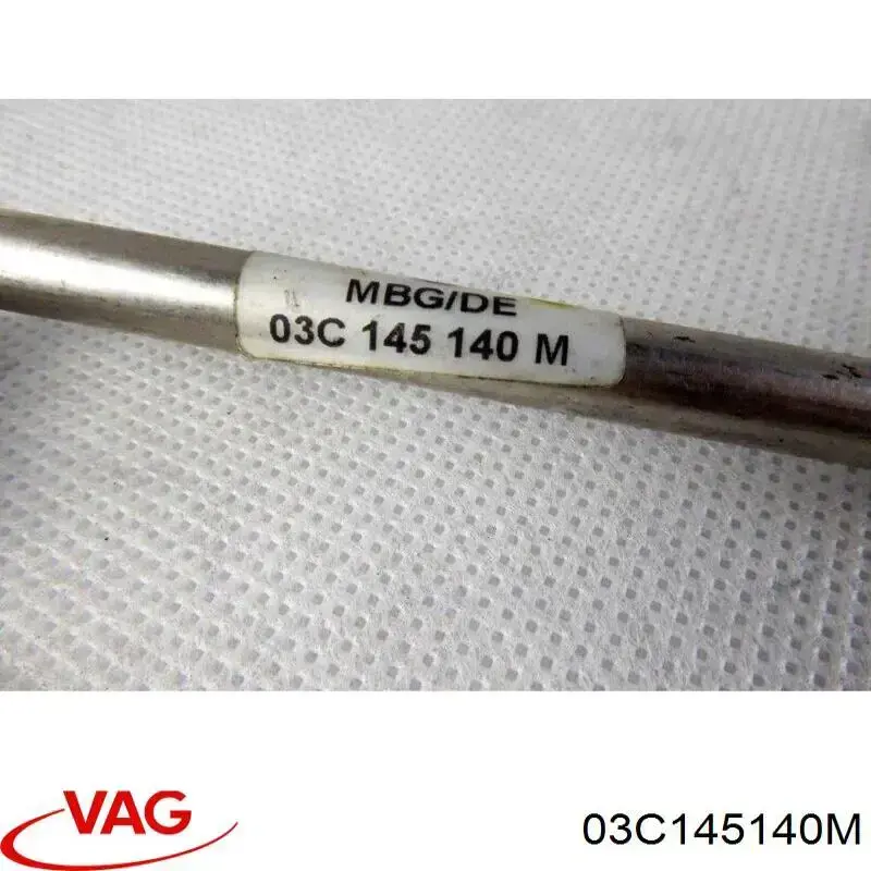 Rurka (przewód) dopływu oleju do turbiny VAG 03C145140M cena, od 53,69 USD