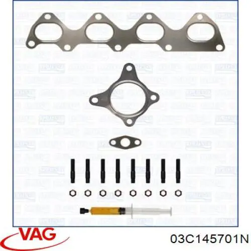 Do koszyka 03C145701N VAG Turbina
