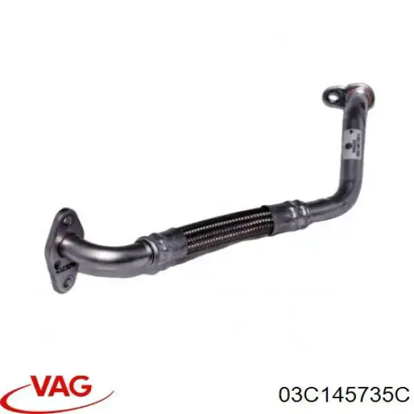 Rurka (przewód) spływu oleju z turbiny VAG 03C145735C cena, od 28,94 USD