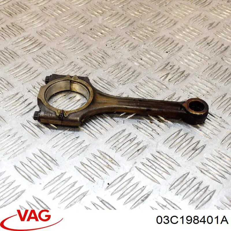 Korbowód tłoka silnika VAG 03C198401A cena, od 105,56 USD