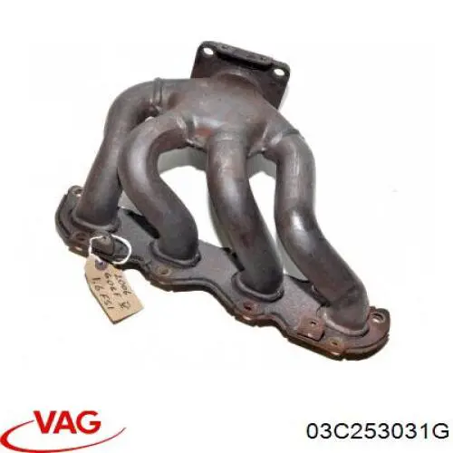 Kolektor wydechowy do Audi A3  8P1