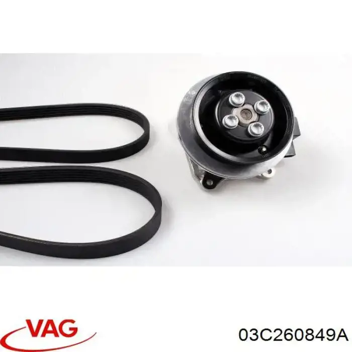 03C260849A VAG Pas napędowy mechanizmów