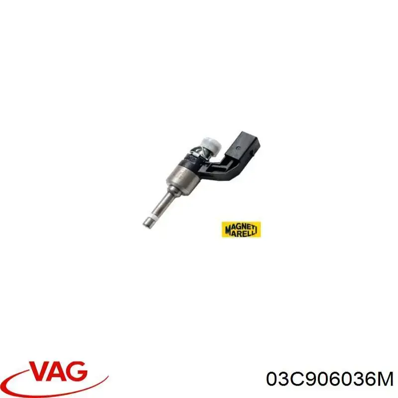 Do koszyka 03C906036M VAG Wtryskiwacz paliwa