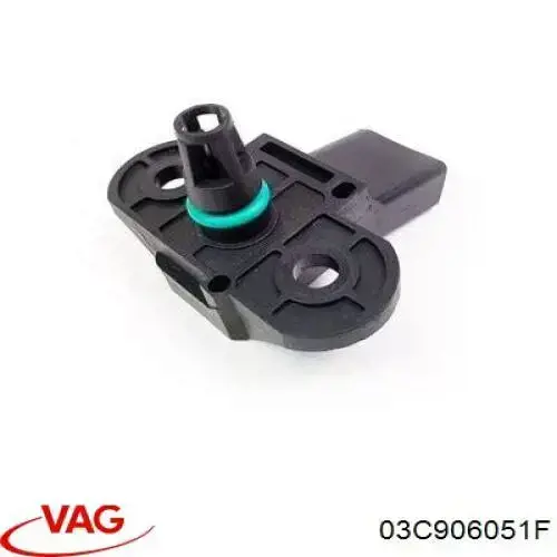 Do koszyka 03C906051F VAG Czujnik ciśnienia w kolektorze ssącym, MAP