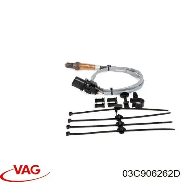 Do koszyka 03C906262D VAG Sonda lambda czujnik tlenu przed katalizatorem