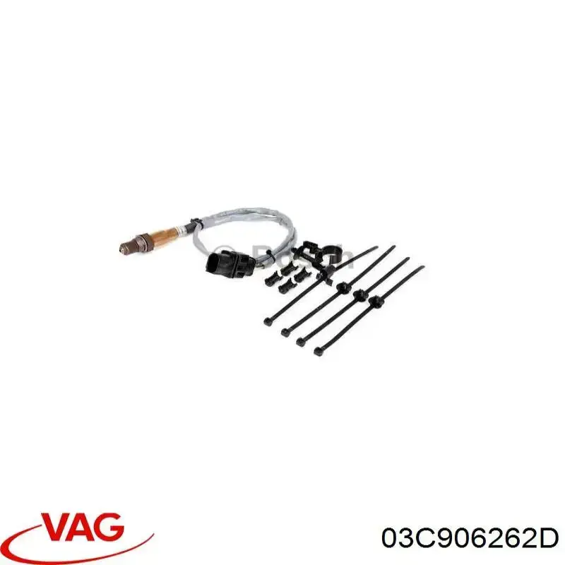 Sonda lambda czujnik tlenu przed katalizatorem VAG 03C906262D cena, od 40,86 USD