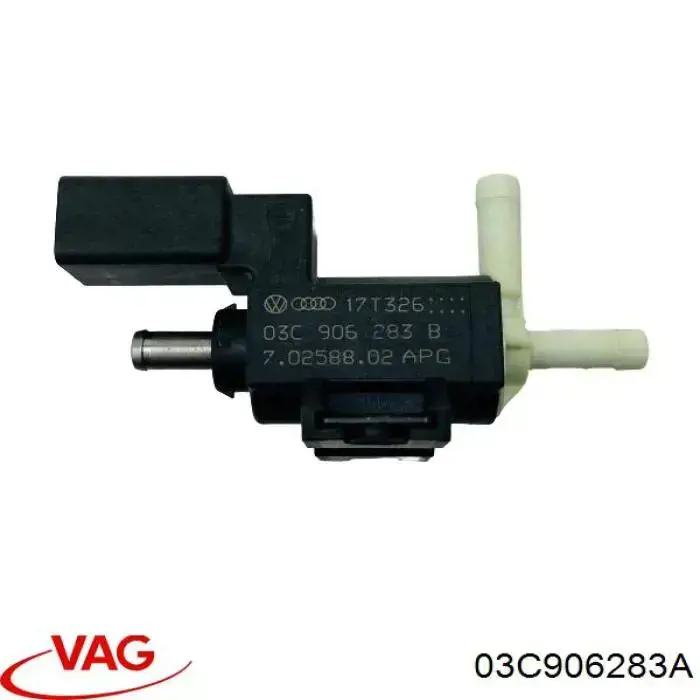 Przetwornik ciśnienia (solenoid) doładowania VAG 03C906283A cena, od 44,36 USD