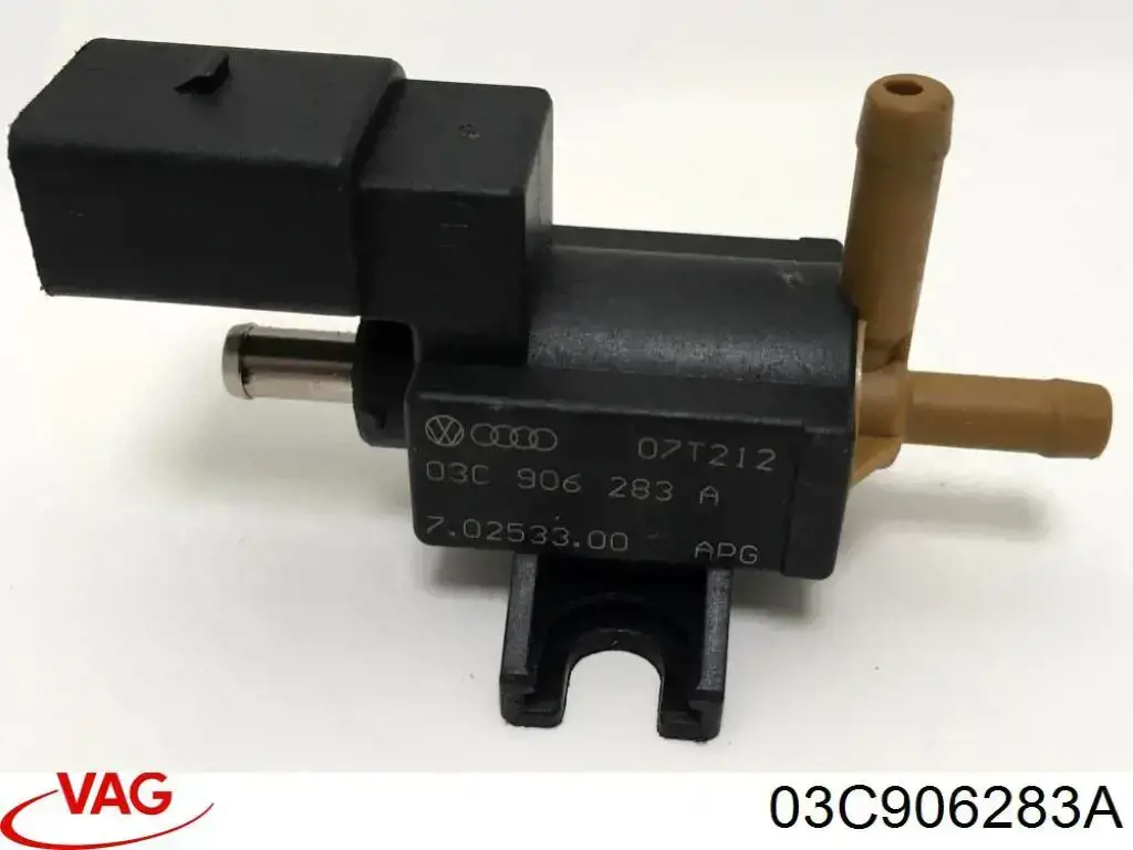 Do koszyka 03C906283A VAG Przetwornik ciśnienia (solenoid) doładowania