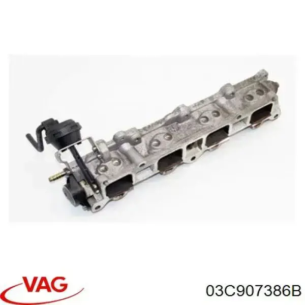 Regulator biegu jałowego 03C907386D VAG