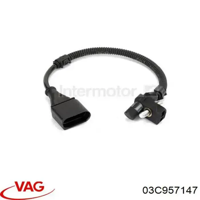 Do koszyka 03C957147 VAG Czujnik położenia wału korbowego