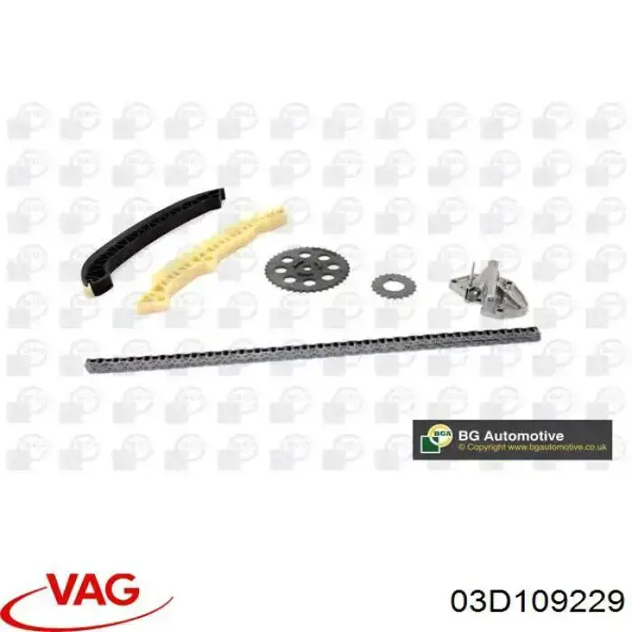 Łańcuch rozrządu 03D109229 VAG