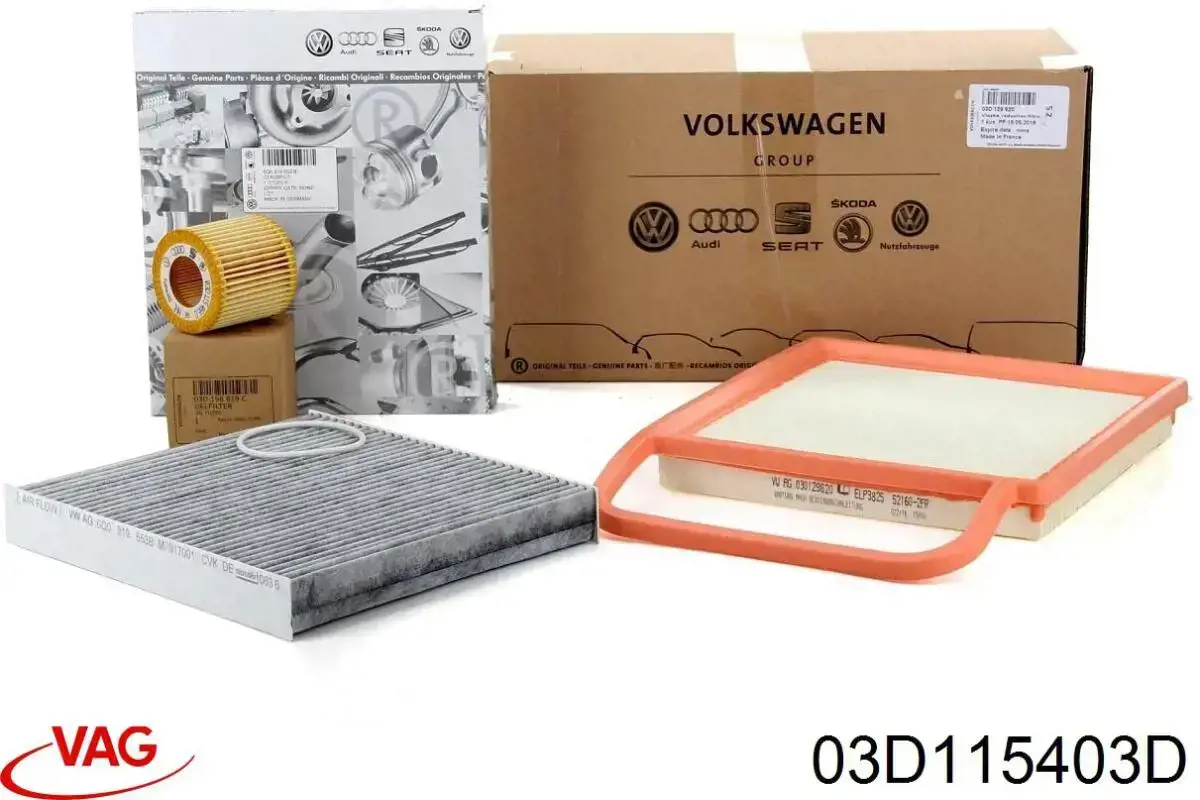 Obudowa filtra oleju VAG 03D115403D cena, od 83,43 USD