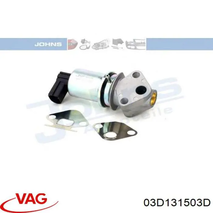 Do koszyka 03D131503D VAG Zawór recyrkulacji spalin EGR
