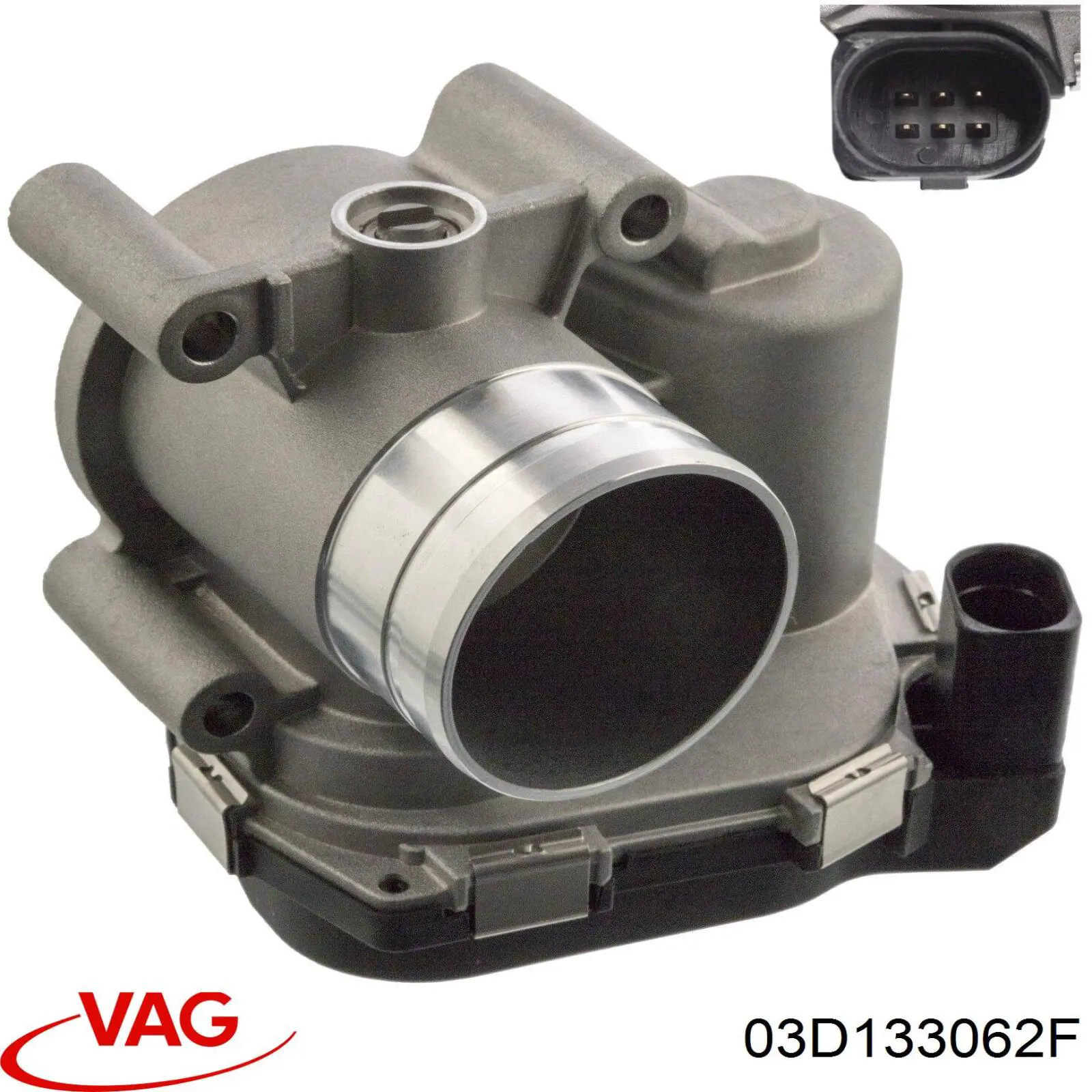 03D133062F VAG Przepustnica, komplet