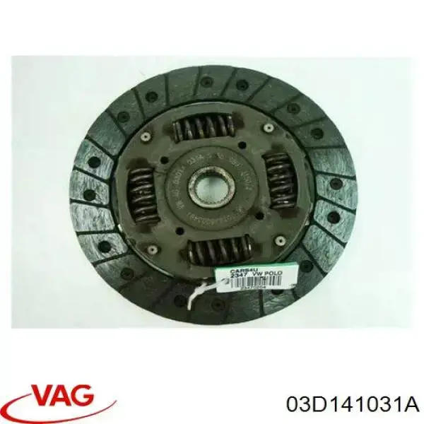 Tarcza sprzęgła 03D141031A VAG