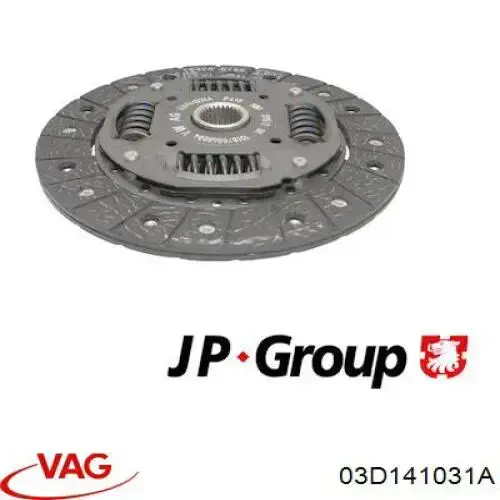 Tarcza sprzęgła VAG 03D141031A cena, od 54,39 USD