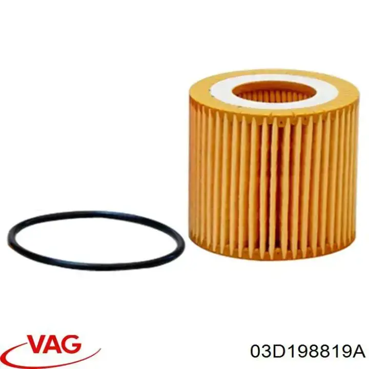 Do koszyka 03D198819A VAG Filtr oleju
