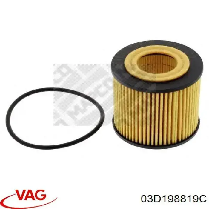 03D198819C VAG Filtr oleju