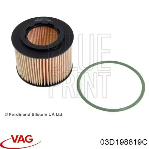 Filtr oleju VAG 03D198819C cena, od 5,51 USD