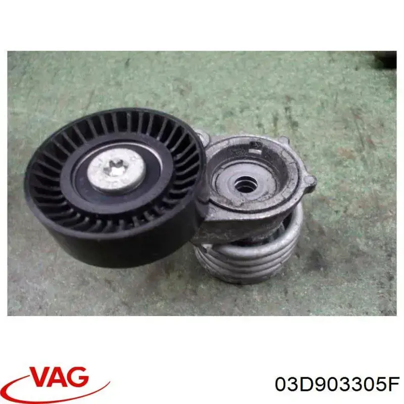 Napinacz paska napędowego VAG 03D903305F cena, od 28,56 USD
