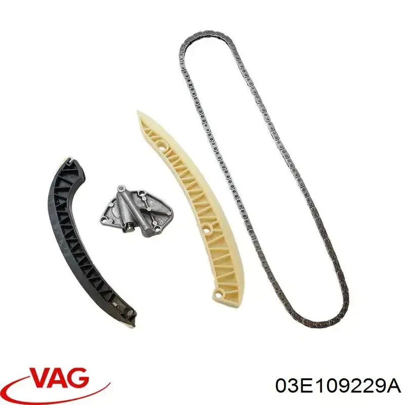 Łańcuch rozrządu VAG 03E109229A cena, od 42,82 USD