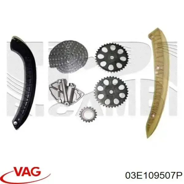 03E109507P VAG Napinacz łańcucha pompy oleju