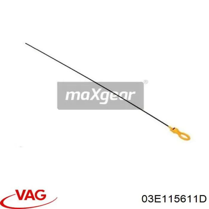 Do koszyka 03E115611D VAG Bagnet poziomu oleju w silniku