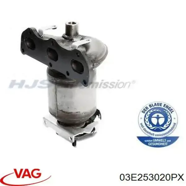 03E253020PX VAG Konwerter-katalizator
