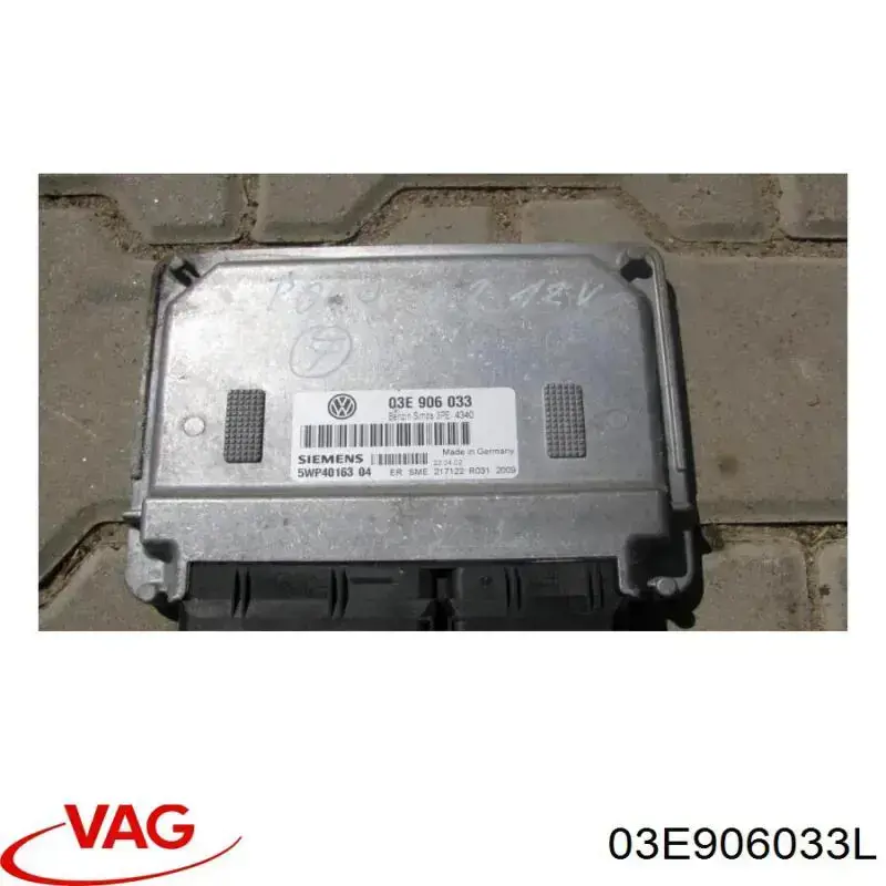Sterownik silnika VAG 03E906033L cena, od 72,83 USD