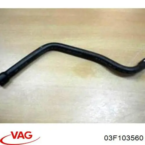 Króciec wentylacji kadłuba (separatora oleju) VAG 03F103560 cena, od 25,27 USD