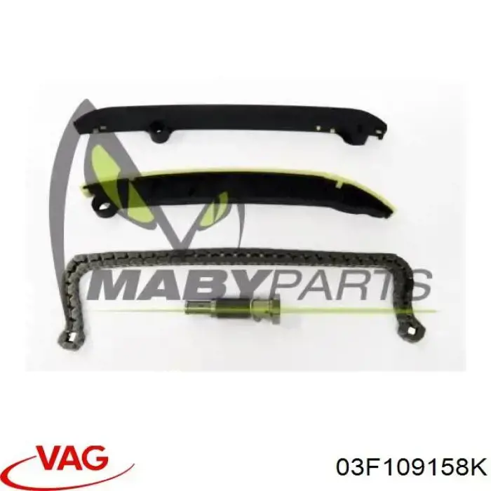 Łańcuch rozrządu VAG 03F109158K cena, od 69,46 USD