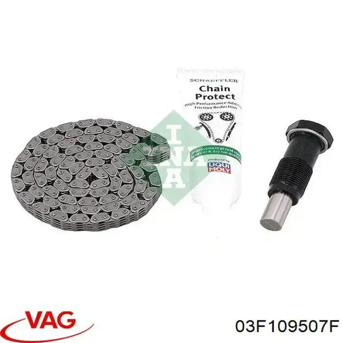 Do koszyka 03F109507F VAG Napinacz łańcucha rozrządu