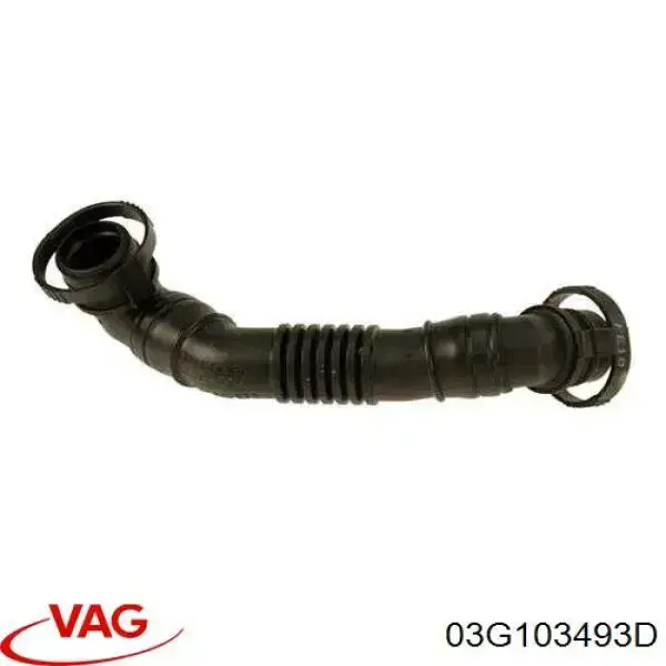 Króciec wentylacji kadłuba (separatora oleju) VAG 03G103493D cena, od 23,28 USD