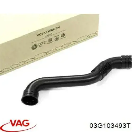 03G103493T VAG Króciec wentylacji kadłuba (separatora oleju)
