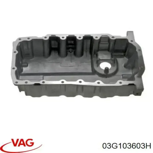 Miska olejowa silnika VAG 03G103603H cena, od 77,74 USD