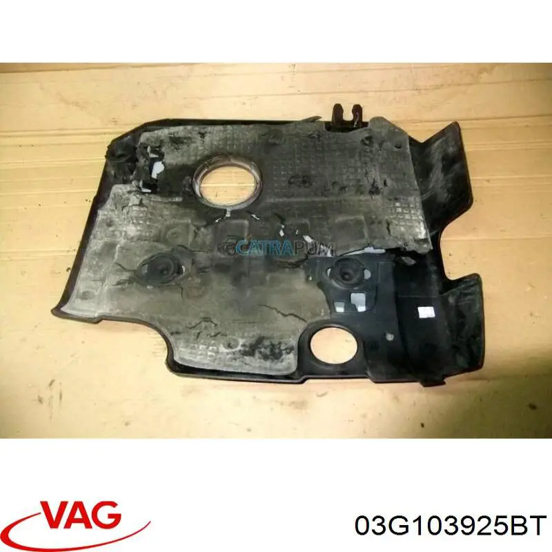 Pokrywa silnika dekoracyjna Audi A3 hatchback (8P1) (2003 - 2012) cena, od 91,66 USD