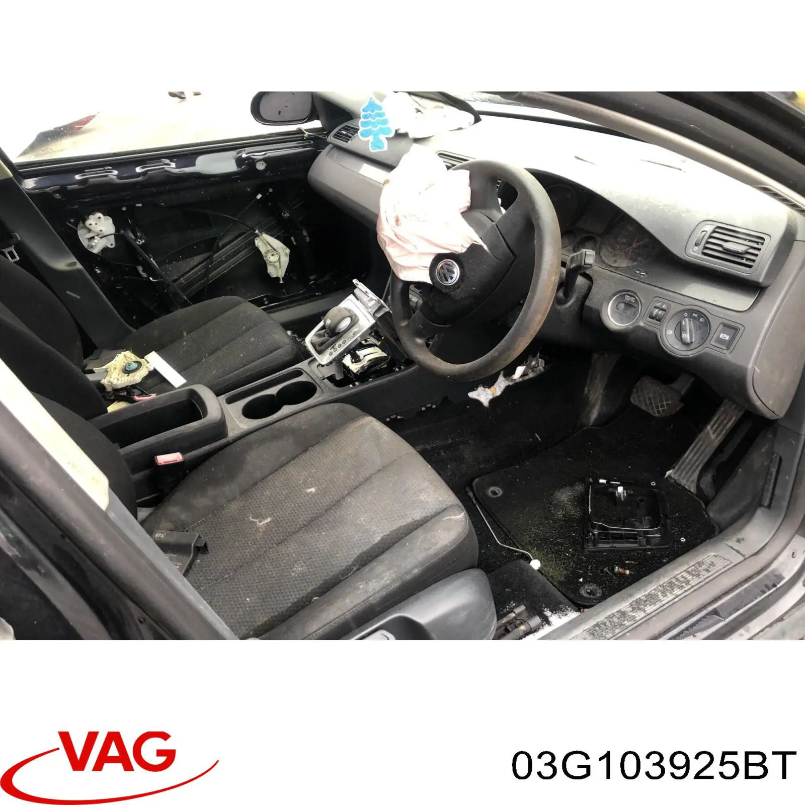 Pokrywa silnika dekoracyjna Audi A3 