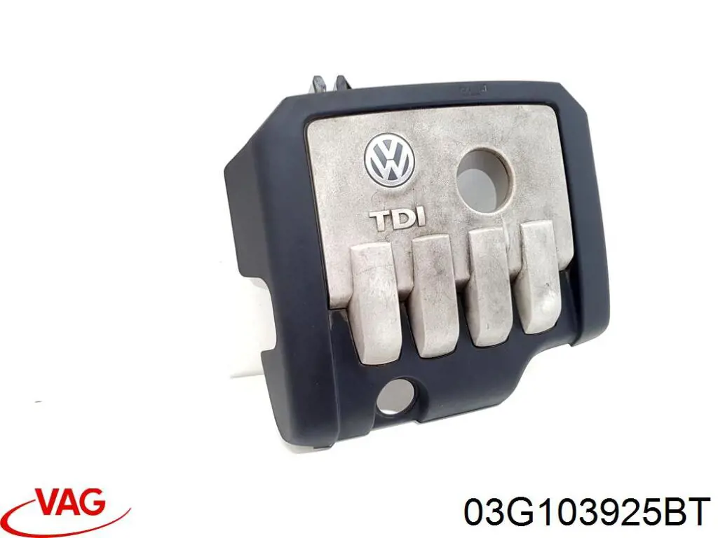 Do koszyka Pokrywa silnika dekoracyjna Audi A3  8P1