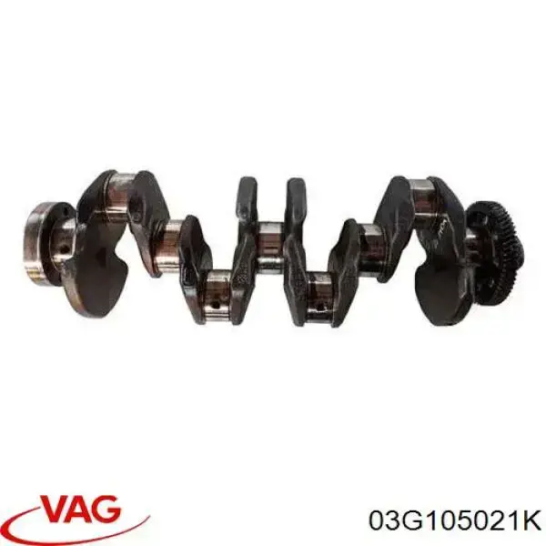 Wał korbowy silnika VAG 03G105021K cena, od 528,05 USD