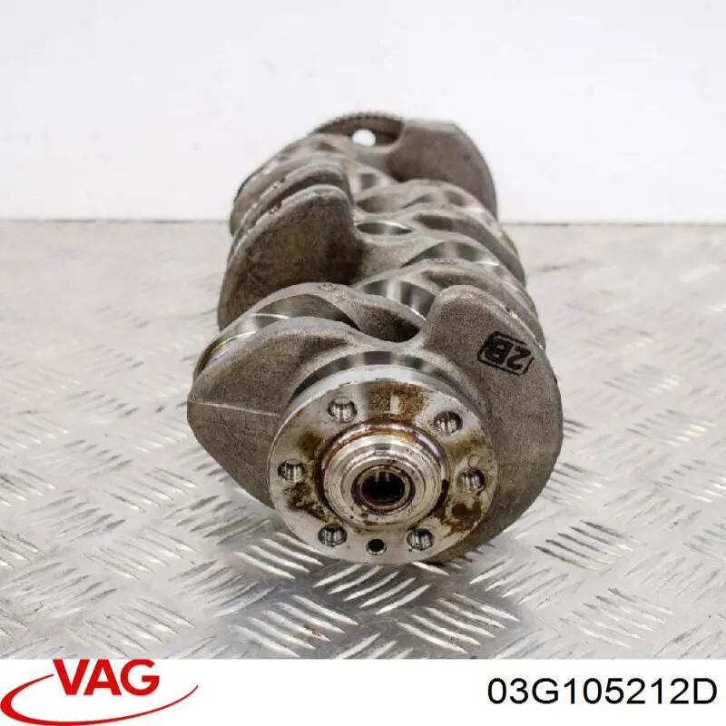 Koło pasowe wału korbowego VAG 03G105212C